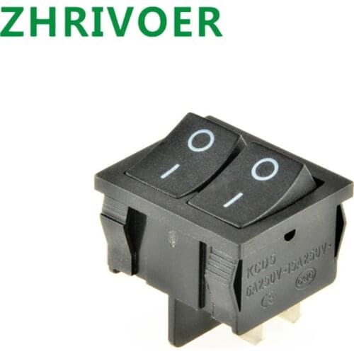 1pcs Kcd5 4Pin 6pin 2 Position 3 Position 15A / 250VAC 21x24mm 21 * 24mm Rock Switches Kit on-off on-off-on