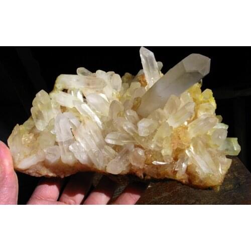 1840g natural rock quartz crystal cluster original