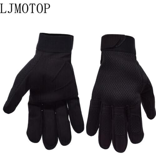 2020 High Quality Motorcycle Full Finger Gloves Touch Screen Gloves For Piaggio Vespa GTS GTV LX 60 125 250 300 Primavera Sprint