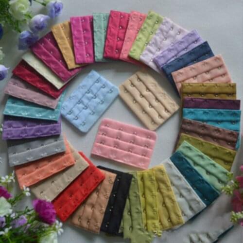 4x3 Eyes and Hooks Bra Extrenders Four-breasted Extrenders Women Bra Accessories Brassiere Extension Buckles