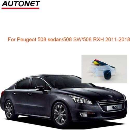 Autonet 1280*720 HDRear View Camera For Peugeot 508 sedan/508 SW/508 RXH 2011-2018 vechicle camera system/car camera CVBS