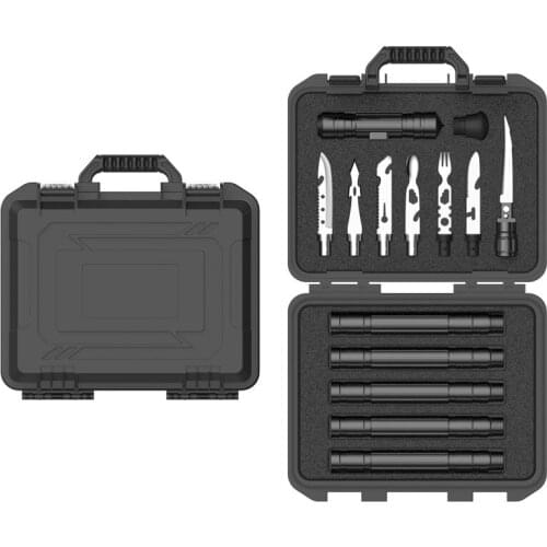 DIY combination trekking poles solid and durable multifunctional tool set combination portable folding