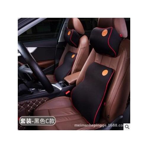 For the neck car lumbar support Headrest automobile Auto free delivery 3D Memory foam Neck Pillow Cushions in the car