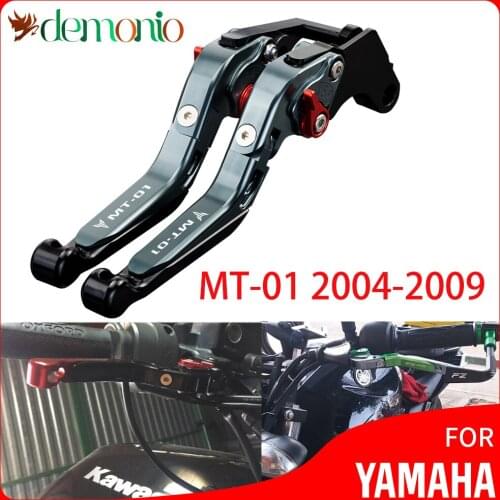 For YAMAHA MT01 MT-01 MT 01 2004 2005 2006 2007 2008 2009 Motorbike Accessories Motorcycle CNC Aluminum Brake Clutch Levers