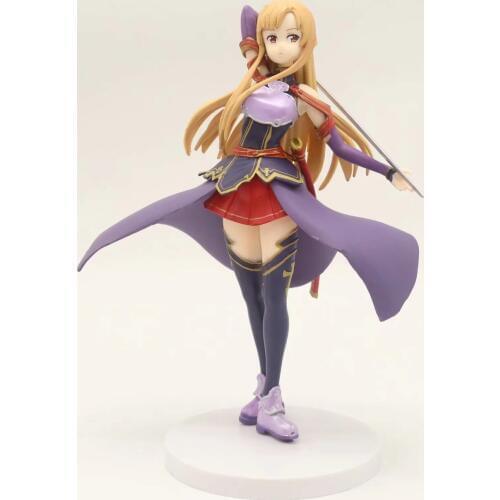 20CM Japanese anime figure SAO WILL RETURN Sword Art Online Yuuki Asuna action figure collectible model toys for boys