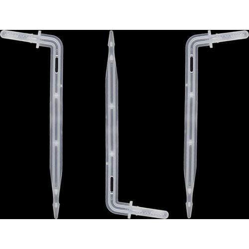 100Pcs 4mm Elbow Arrow Drippers Garden Micro Irrigation Drip Emitter 4/7mm Hose Dripper Watering to Root Dripper