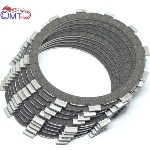 For Kawasaki ZX1000 Ninja 1000R 1986-1987 ZX10 1988-1990 ZG1000 Concours 1986-2006 Clutch Friction Disc Plate Kit 9 PCs Set