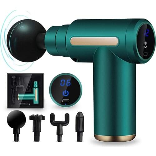 Massage Gun masajeador Deep Tissue Percussion Muscle Massager For Pain Relief Mini Fascia Gun Electric Body Massager Equipment