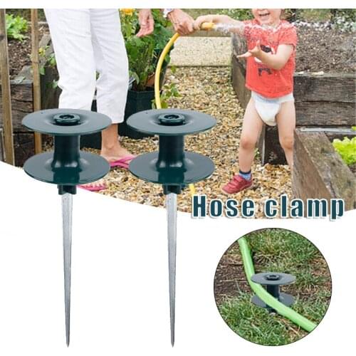 Garden Hose Guide Stake Reusable Water Pipe Guide Wheel Practical Watering Hose Accessories Easy Operation Tuyau Arrosage