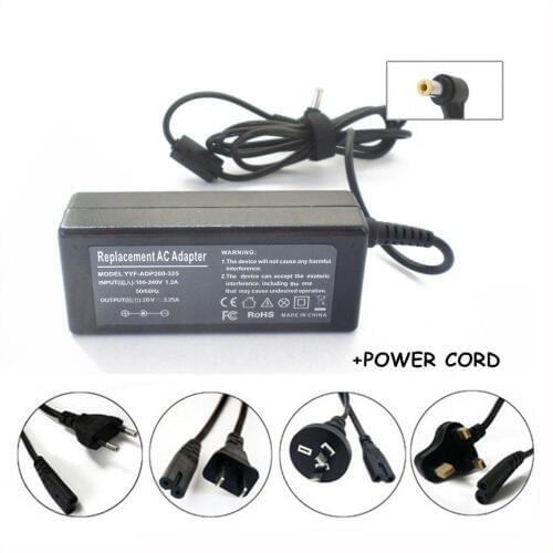 New 20V 3.25A AC Adapter Laptop Power Charger Plug For Caderno Lenovo ADP-65KH B G450 G455 G460 G475 B575 1450 A5U