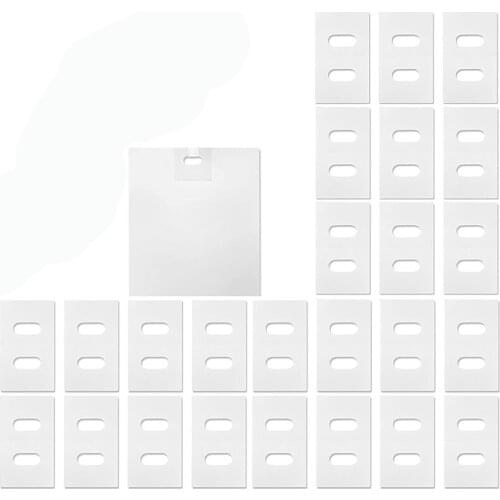 Vertical Blind Repair Tabs-25 Sets Clear Vertical Blind Repair Tabs Vane Saver Self Adhesive Vertical Blinds Repair Kit