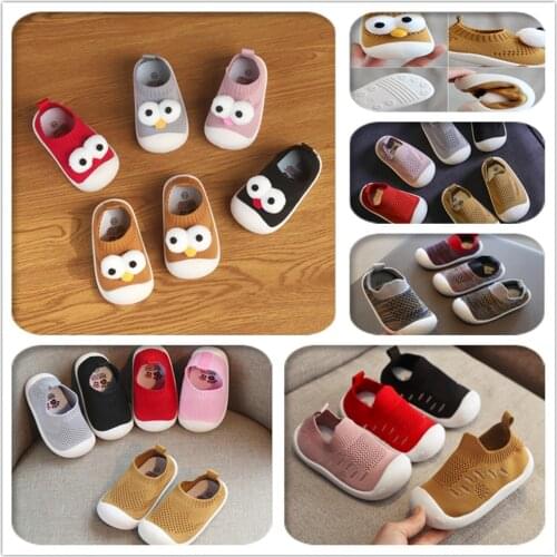 Spring Infant Toddler Shoes Girls Boys Casual Mesh Shoes Soft Bottom Comfortable Non-slip Kid Baby First Walkers Shoes