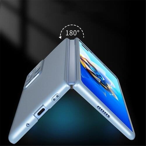 The All-inclusive Solid Color Shell that PC Phone Case Slim Folding Screen Protective Back Cover for Huawei MATE X2