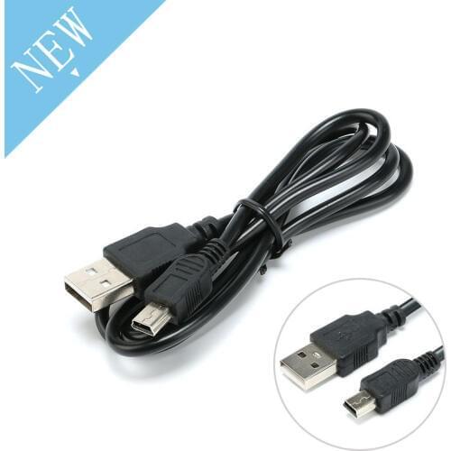 Data Charging Cable Cord Adapter USB Male to Mini 5 Pin B Best Black length 80cm Data Cables usb extension cable