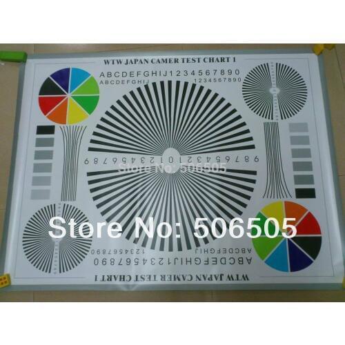 1M*0.75M CCTV camera test chart for camera focusing lens debugging test