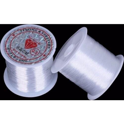 1Roll 0.2-0.8mm Nylon Fishing Line Durable Fish Lines Sea Fishing Line Crystal Fishing Wire Fishing Accessories Fishing Tackle