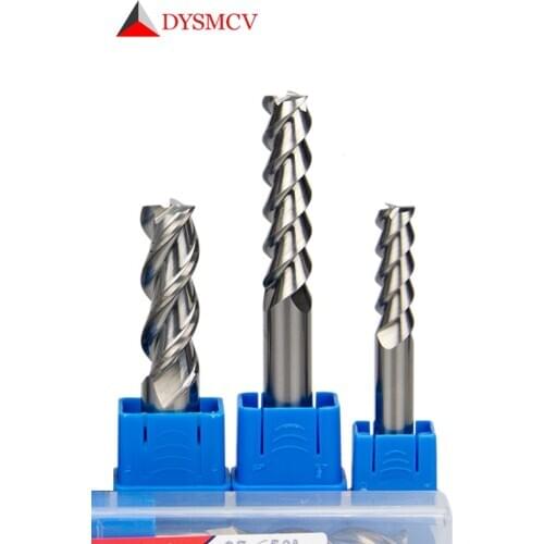 1pc HRC50 3Flute End Mill 5mm 6mm 8mm length 60mm 75mm 100mm 150mm Carbide endmill machine cnc Lathe Milling Cutter tools