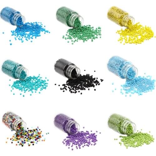 2mm Glass Seed Beads Round Multicolor Charm DIY Bracelet Necklace Beads For Jewelry Making DIY Earring Women Party Gifts,1Bottle