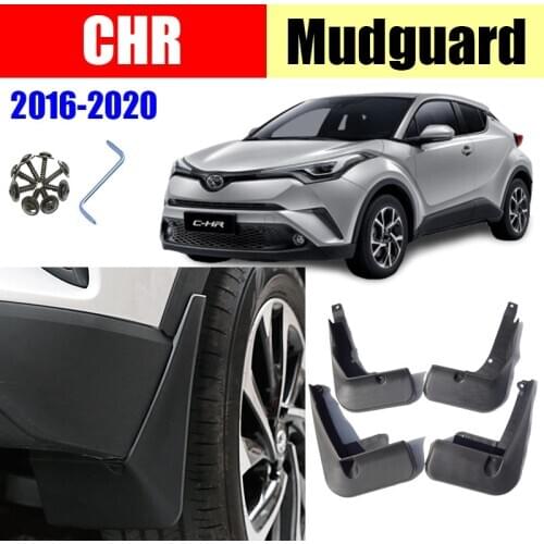 Mud-flaps for CHR mudguards C-HR fenders car mud flaps splash guands fender Accessories auto styline Front rear 4 pcs