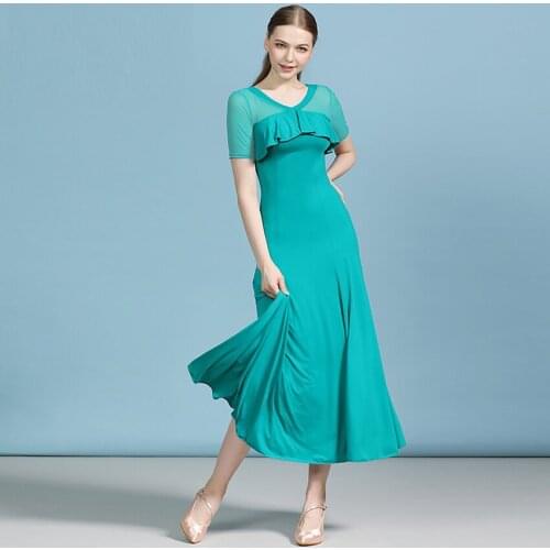 Cheap ballroom dress standard women dance dress for ballroom dancing cheap flamenco dress waltz tango dance costume for women