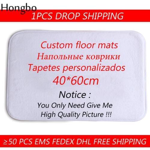 Hongbo Home Decor Printed Door Mat Bathroom Kitchen Floor Mat Carpets Rug Indoor DIY Customized Doormat