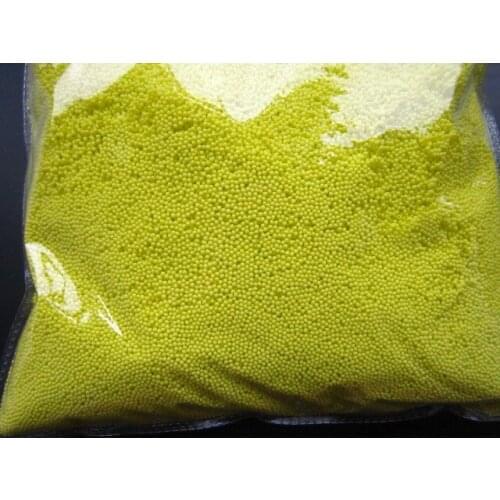 Mini Beads 0.8-1mm Candy Yellow Caviar Round 3D Nail Art Tips Decoration Manicure Tools