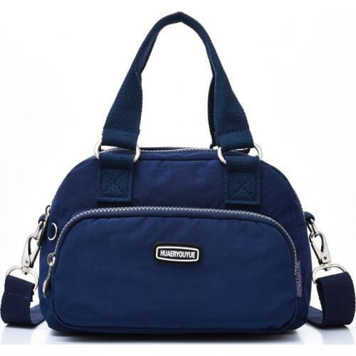 Fashion Womens Crossbody Bag Waterproof Nylon Tote Messenger Bags Female Tote Shoulder Bags Girls Casual Handbags