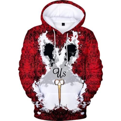 2020 New Arrival Horror Movie US 3D Hoodies Men/Women Fall Fashion Harajuku Sweatshirts Print Horror Movie US Mens Hoodie Top