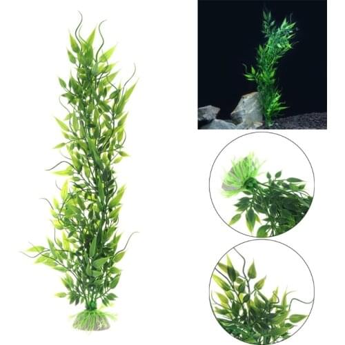 Underwater Aquarium Decoration Artificial Water Plant Ornament Fish Tank Grass Retailsale