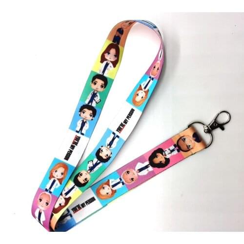 Hot 10 pcs Greys Anatomy Doctors nurse Neck Strap Lanyards Key Chain Accessories