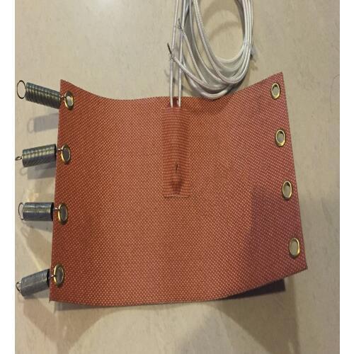 24v 300w 100X235mm Silicone Heater Pad, Car Fuel Filter Heater, Diesel Heater Flexible Heating Element, Thermal Pad 90 dergee