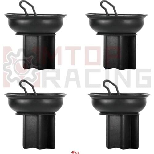 4Pcs Membrane Diaphragm Carburetor Vacuum Piston For Honda CB400SF NC31 1992 1995 1996 1997 CB400F NC36 1997-1998