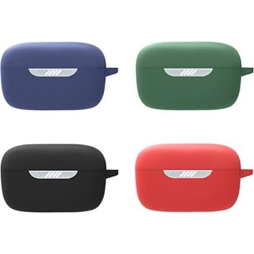 Earphone Protective Case Compatible with JBL LIVE FREE NC Earbuds Charging Case Anti-dust & Shockproof Soft Silicone Case