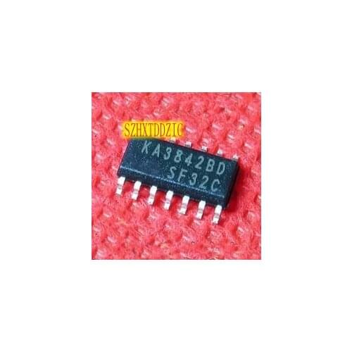 2pcs/lot KA3842BD SOP14 [SMD]