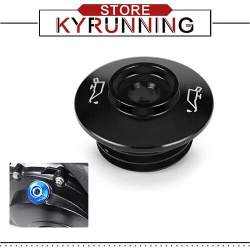 Aluminum Motorcycle Brake Fluid Engine oil tank Reservoir Tank Cover Cap FOR YAMAHA MT-10 SP 17-19 XSR700 16-19