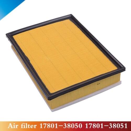 CAPQX Air Filter Element 17801-38050 17801-38051 For FJ Cruiser 4Runner Land Cruiser Prado GX400 GX460 2009 2010 2011 2011