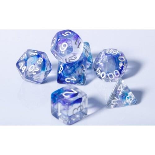 Polyhedral Dices Dnd Resin Dice Set Dice Dnd Set Dragon and Dungeon D20 Rpg Board Game Dnd Role Playing Dice 7 Pcs Role Play