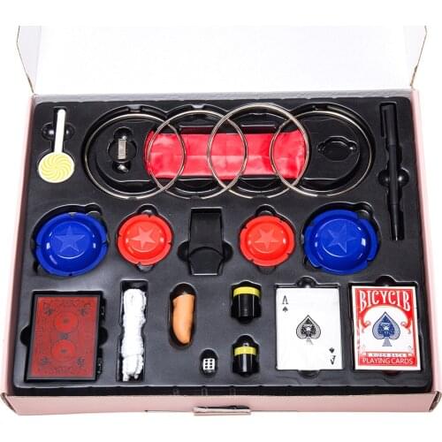 Magic Toy Set Magic Tricks Close Up Magia Mentalism Illusion Gimmick Props Appearing Vanishing Magica Toys for Kids