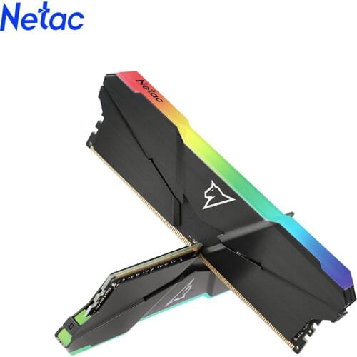 Netac DDR4 RGB Ram Memory 8GB x2 Dual Channel 3200MHz XMP 2.0 Heat sink DIMM DDR4 Memoria for Intel AMD Desktop