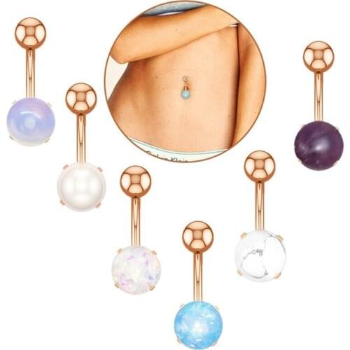 Women Crystal Belly Button Piercing Sexy Stainless Steel Accessories Variety Cute Woman Jewelry Navel Piercings Rings