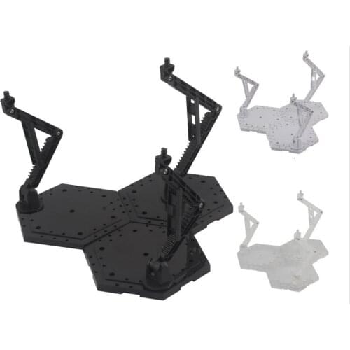 1Pc Plastic Action Base Stand 3 in 1 Display Support for MG HG RG Gundam Action Figure Model Dolls 5 Colors Model Display Base