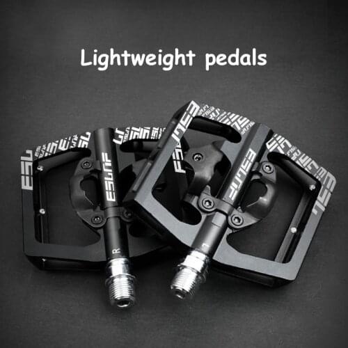 Flat Bike Pedals MTB Road Sealed Bearings Aluminum Alloy Bicycle Pedal Ultralight Anti-slip Mountain Cycling Accessories Part