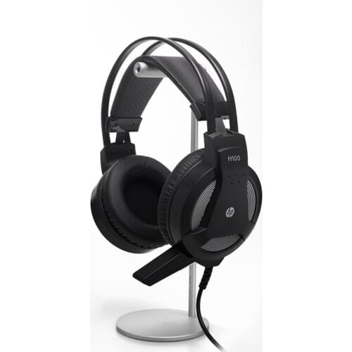 Durable Aluminum Alloy Metal Headphones Holder Stand Detachable Stable Bracket Silicone Pad for Wired Wireless Headsets