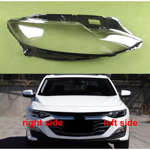 Transparent Lampshade Lamp Shade Front Headlight Shell Headlight Cover Lens For Chevrolet Malibu XL 2019-2021