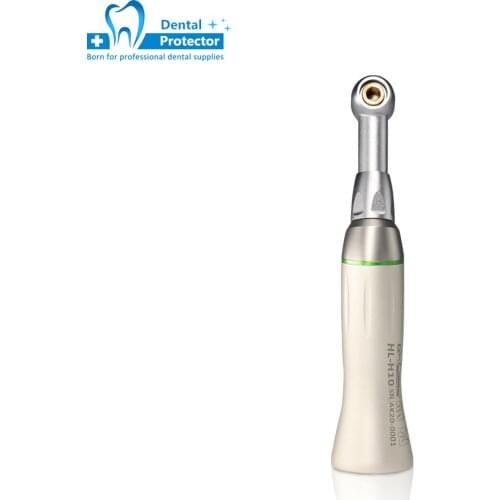 Dental 10:1 Contra Angle Low Speed Handpiece Push Dental Handpiece Air Turbine Hand Use File