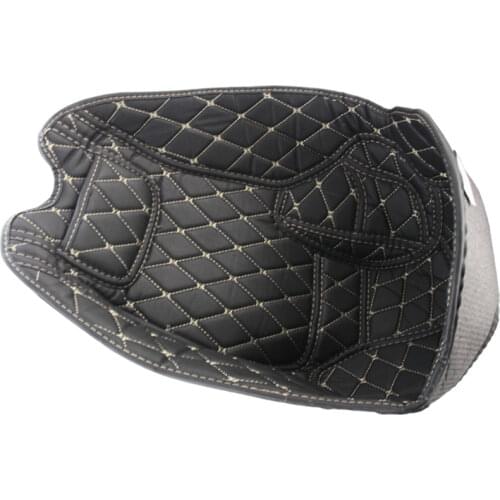 AK550 Motorcycle PU Leather Rear Trunk Cargo Liner Protector Motorcycle Seat Bucket Pad for KYMCO AK550