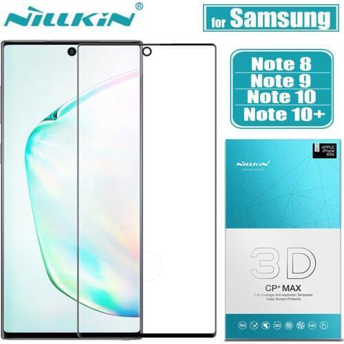 For Samsung Note 20 S21 Ultra S20 Plus Screen Protector Nillkin Full Coverage Safety Tempered Glass for Galaxy Note 10 Plus 9 8