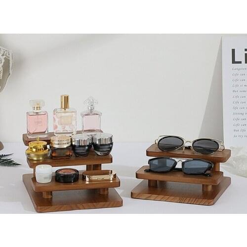 066C Wooden Retail Table Display Stand Countertop Step Riser Craft Show Markets Tradeshows Soap Display Jewelry Spices Cup