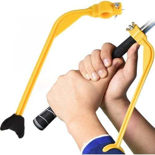 1PC Practice Guide Golf Swing Trainer Beginner Guide Swing Trainer Alignment Golf Club Gesture Corrector Training Aid Golf Tools
