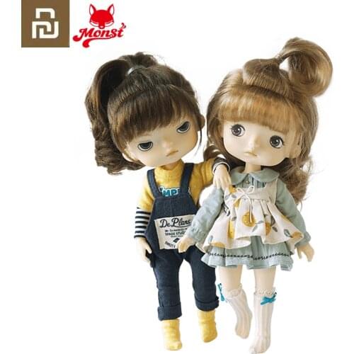 Youpin Monst Savage Baby Rubber Dolls Height 20 Centimeters Cabinet Delicate Childlike Innocence Lovely Toys